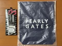 新品・未使用　PEARLY GATES ネイビー トートバッグ+フリースグローブのサムネイル