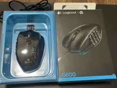Logicool G600 MMO ゲーミングマウス 本体 - メルカリ