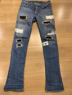 【サイズ28】LGB ダメージ加工デニム　S-WOLFのサムネイル