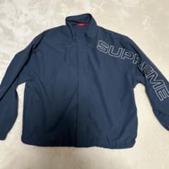 Spellout Embroidered Track Jacket