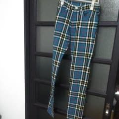 【おすすめ❢極温】ウール素材のチェックパンツのサムネイル