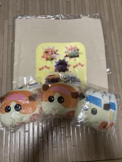 PUI PUI 몰카 토트 백 패스 케이스 4 점 세트 레어 신품