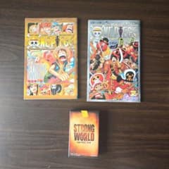 ONE PIECE 필름 만화 2권 세트 + 트럼프