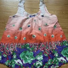 ANAP ノースリーブ チュニック 花柄 レースのサムネイル