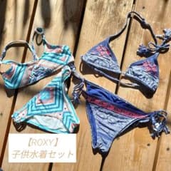 ROXY 子供水着セット 子供服 夏のサムネイル