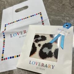 新品 LOVERARY BY FEILER タオルハンカチ レオパード柄　希少品のサムネイル