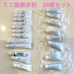 旅行用　歯磨き粉20本セット