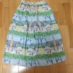 シャンブルドゥシャーム  麻  キュロットスカート　おまとめ割引様専用のサムネイル