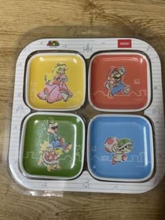 スーパーマリオキャラクター プレートセットのサムネイル