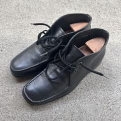 PRADA SPORTS archive スクエアチャッカブーツ　ブラック　6 PRADA SPORTS archive スクエアチャッカブーツ ブラック 6 - メルカリ