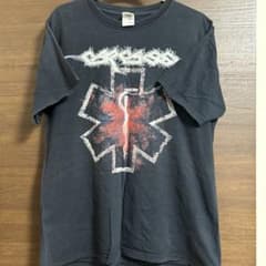 carcass カーカス　napalm death earache バンドT carcass カーカス napalm death earache バンドT - メルカリ