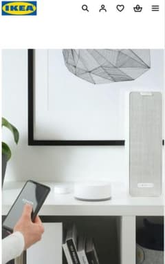 IKEA SONOS SYMFONISK スピーカー ホワイト マウント付 - メルカリ