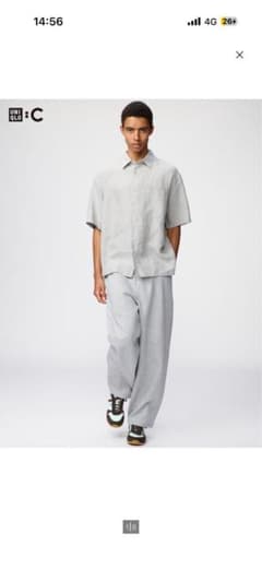 UNIQLO : C スウェットパンツ グレーのサムネイル