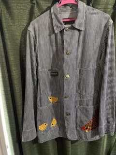 【限定値下げ中】OshKosh B'Gosh ストライプカバーオールのサムネイル