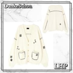 正規品 LHP ダンケシェーン トップス ニットカーディガン ホワイト  