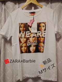 ZARA(Barbie)のTシャツ。新品。のサムネイル