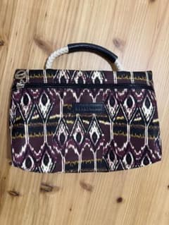 LONGCHAMP ロンシャン ハンドバッグ 総柄 ボルドー ロープハンドルのサムネイル