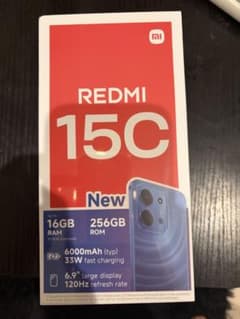 【新品未開封 グローバル版】Redmi 15C ブラックのサムネイル
