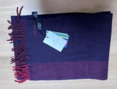 PS Paul Smith カシミヤ100% マフラー ヘリンボーンのサムネイル