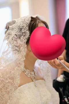 スパンコール付き　豪華　マリアベール　3mのサムネイル