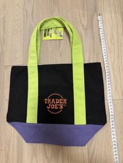 TRADER JOE'S ミニトートバッグ 黒　新品未使用のサムネイル