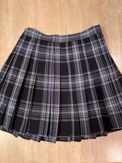 【美品】pom ponette junior スクールスカート チェック Lのサムネイル