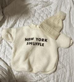 未使用　NEW YORK SHUFFLE フリーストップス＋ニット帽のサムネイル