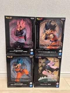 드래곤 볼 피규어 4종 세트 MATCH MAKERS
