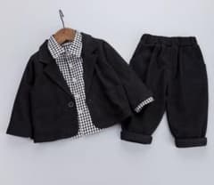 男の子用スーツ　3点セット　100のサムネイル