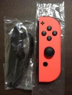 Joy-Con(R) ネオンレッド 美品 おまけ付きのサムネイル