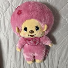 Monchhichi ぬいぐるみ さくら ピンク - メルカリ