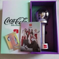 コカ・コーラ K-WAVE ペンライトポストカードステッカー 非売品のサムネイル