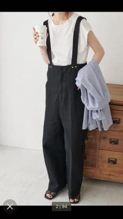 ディスコート　コットンツイルサロペットのサムネイル