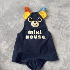 【MIKI HOUSE 】くまさんモチーフ 水着のサムネイル