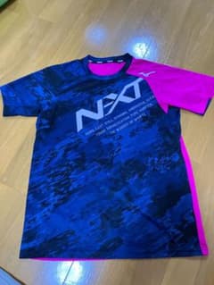 MIZUNO バドミントンシャツ M ピンクのサムネイル