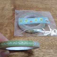 mizutama マステ本おまけの特製マスキングテープのサムネイル