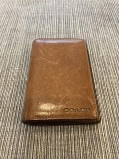 COACH 名刺入れ　ブラウンのサムネイル
