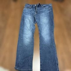 UNIQLO JEANS デニムパンツ ブルー 32インチのサムネイル