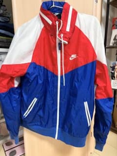 S*l様 NIKE ナイロンジャケット トリコロールカラー　Mサイズ S*l様 NIKE ナイロンジャケット トリコロールカラー Mサイズ - メルカリ
