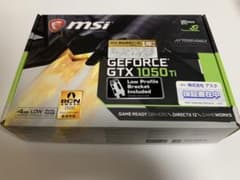 msi GTX1050Ti 4GB LPのサムネイル