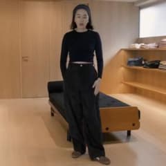 ⭐️試着のみ⭐️ SHISHIKUI eyelet long / BLACK THE SHISHIKUI eyelet long / BLACK 新品 - メルカリ
