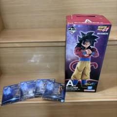 ドラゴンボール 一番くじ　A賞　孫悟空　サイヤ人4 フィギュア　下位賞おまけ付きのサムネイル