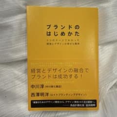 ブランドのはじめかた 5つのケースでわかった経営とデザインの幸せな関係のサムネイル