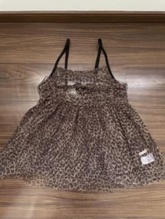 レオパード ヒョウ柄 チュール ビスチェ