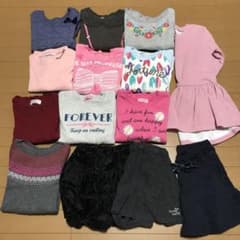 女の子　110㎝　冬服まとめ売りのサムネイル