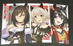 ウマ娘 プリティーダービー ブロマイド 3枚セットのサムネイル