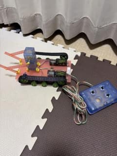 夏休み　工作　自由研究　ショベルカー　リモコン付きのサムネイル