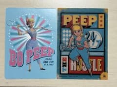 TOY STORY Bo Peep カード 2枚セット　トイストーリーのサムネイル