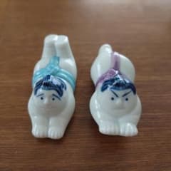 力士 箸置き 2個セットのサムネイル