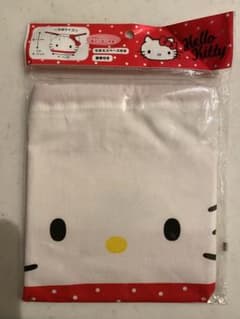 キティちゃんお弁当袋　ランチバッグ　サンリオ　立体キティのサムネイル